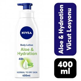 Nivea Aloe 400 ml Nemlendirme 5in1 Derinlemesine Bakım Vücut Losyonu