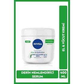 Nivea Aloe Vera 400 ml El ve Vücut Kremi