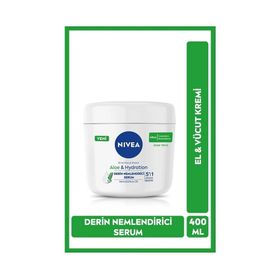 Nivea Aloe Vera 400 ml El ve Vücut Kremi