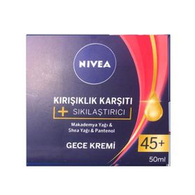 Nivea Anti-Wrinkle 45+ Kırışıklık Karşıtı 50 ml Gece Kremi