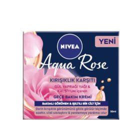 Nivea Aqua Rose 50 ml Anti-Aging Gece Kremi
