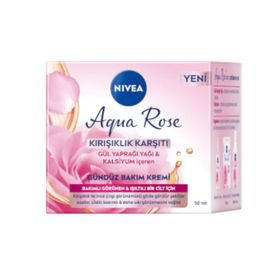 Nivea Aqua Rose 50 ml Kırışıklık Karşıtı Gündüz Bakım Kremi
