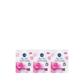 Nivea Aqua Rose Nemlendirici 3 Adet Kağıt Maske