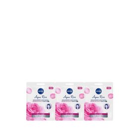 Nivea Aqua Rose Nemlendirici 3 Adet Kağıt Maske