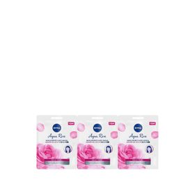 Nivea Aqua Rose Nemlendirici 3'lü Göz Maskesi