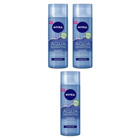 Nivea Aqua Sensation 3x200 ml Canlandırıcı Yüz Temizleme Jeli
