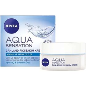 Nivea Aqua Sensation Normal ve Karma Ciltler için Canlandırıcı Bakım Kremi