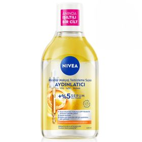 Nivea Aydınlatıcı Serum İçerikli Micellar C Vitamini 400 ml Makyaj Temizleme Suyu