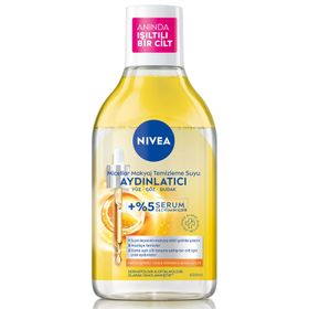 Nivea Aydınlatıcı Serum İçerikli Micellar C Vitamini 400 ml Makyaj Temizleme Suyu
