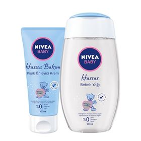 Nivea Baby 200 ml Bebek Yağı + 100 ml Pişik Kremi