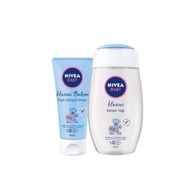 Nivea Baby 200 ml Bebek Yağı + 100 ml Pişik Kremi