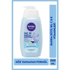 Nivea Baby 2'si 1 Arada 500 ml Saç ve Vücut İçin Şampuan