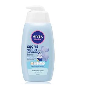 Nivea Baby 500 ml Saç ve Vücut Şampuanı