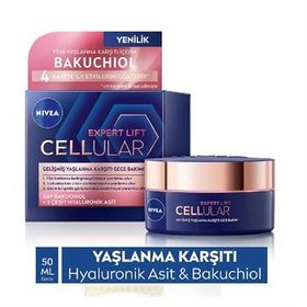 Nivea Bakuchiol Expert Lift Cellular 50 ml Yaşlanma Karşıtı Gece Kremi