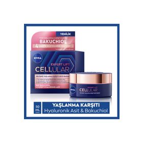Nivea Bakuchiol Expert Lift Cellular 50 ml Yaşlanma Karşıtı Gece Kremi