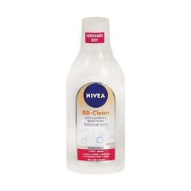 Nivea BB Clean Hassas Ciltler İçin 400 ml Yüz Temizleme Suyu