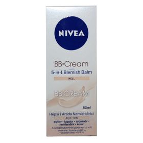 Nivea Bb Cream Hepsi 1 Arada Açık Ton 50 ml Nemlendirici Krem