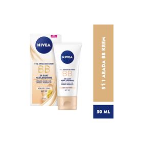 Nivea Bb Cream Hepsi 1 Arada Açık Ton 50 ml Nemlendirici Krem