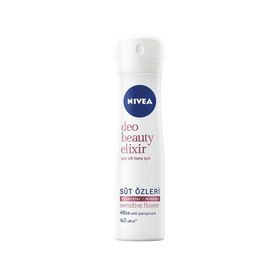 Nivea Beauty Elixir 150 ml Sensitive Flower Kadın Sprey Deodorant