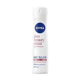 Nivea Beauty Elixir 150 ml Sensitive Flower Kadın Sprey Deodorant