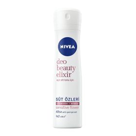 Nivea Beauty Elixir 150 ml Sensitive Flower Kadın Sprey Deodorant