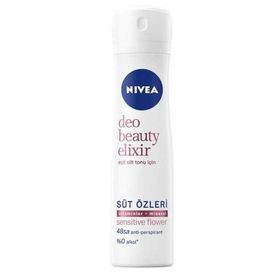 Nivea Beauty Elixir 150 ml Sensitive Flower Kadın Sprey Deodorant