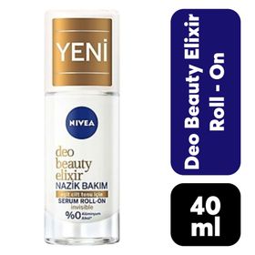 Nivea Beauty Elixir Deomilk Nazik Bakım Kadın 40 ml Roll-On Deodorant