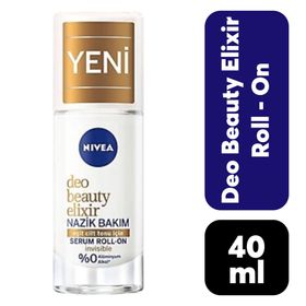 Nivea Beauty Elixir Deomilk Nazik Bakım Kadın 40 ml Roll-On Deodorant