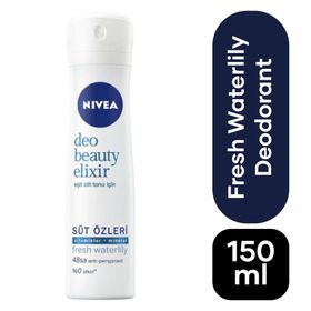Nivea Beauty Elixir Sprey Fresh Waterlily 150 ml Sprey Deodorant