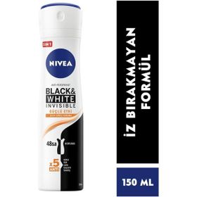 Nivea Black and White 150 ml Invisible Güçlü Etki Deodorant