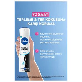Nivea Black and White Invisible Pure 6x150 ml Kadın Sprey Deodorant