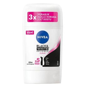Nivea Black Whıte Clear 50 ml Bayan Roll-On