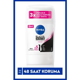 Nivea Black White Clear 50 ml Kadın Stick Deodorant