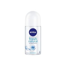 Nivea Black White Fresh Natural 6x50 ml Kadın Roll-On