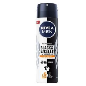 Nivea Black & White Invisible Antiperspirant Ter Önleyici Leke Yapmayan 3x150 ml Erkek Sprey Deodorant