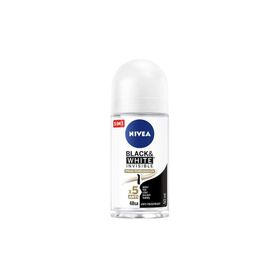 Nivea Black White Invisible İpeksi Pürüssüzlük 50 ml Deodorant Roll-On