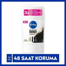 Nivea Black White Invisible İpeksi Pürüzsüzlük 50 ml Kadın Stick Deodorant