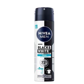 Nivea Black & White Invisible Original Antiperspirant Leke Yapmayan Erkek Sprey Deodorant
