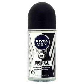 Nivea Black White Invısıble Pure 50 ml Erkek Roll On