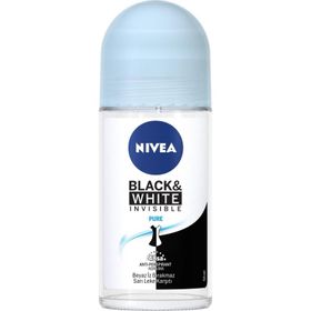 Nivea Black White Invısıble Pure 50 ml Erkek Roll On