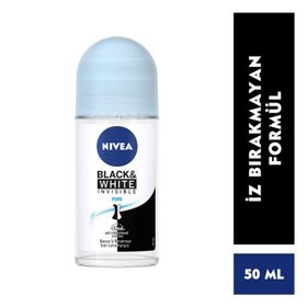 Nivea Black White Pure Roll-On 50 ml Kadın Deodorant
