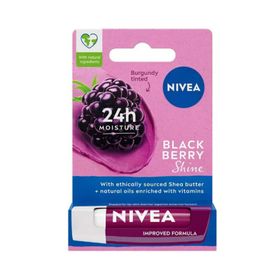 Nivea Blackberry Shine Böğürtlen 4.8 gr Dudak Bakım Kremi