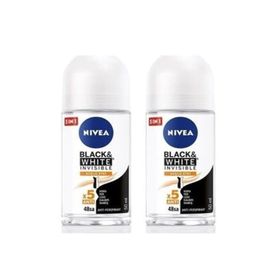 Nivea Black&White Güçlü Etki Kadın Roll On Deodorant 50 Ml