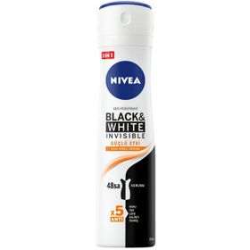 Nivea Black&White Güçlü Etki Kadın Sprey Deodorant 150 Ml