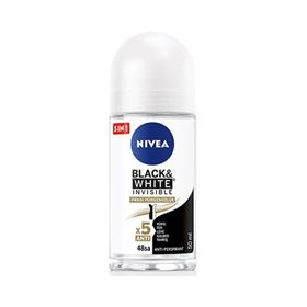 Nivea Black&White Invisible İpeksi Pürüzsüzlük 50 ml Kadın Roll-On Deodorant