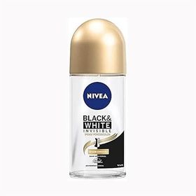 Nivea Black&White Invisible İpeksi Pürüzsüzlük 50 ml Kadın Roll-On Deodorant