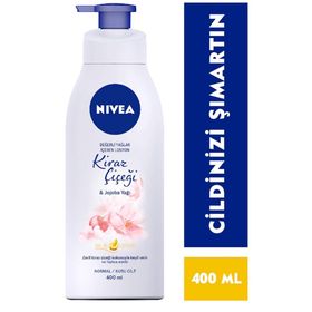 Nivea Body 400 ml Kiraz Çiçeği ve Jojoba Yağı Vücut Losyonu