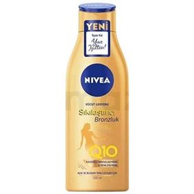 Nivea Body Q10 200 ml Bronzlaştırıcı ve Sıkılaştırıcı Vücut Bakım Losyonu