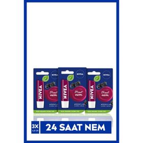 Nivea Böğürtlen 3x4,8 g Dudak Bakım Kremi