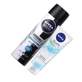 Nivea B&W Fresh 150 ml Erkek Deodorant+Soft 75 ml Nemlendirici Bakım Kremi